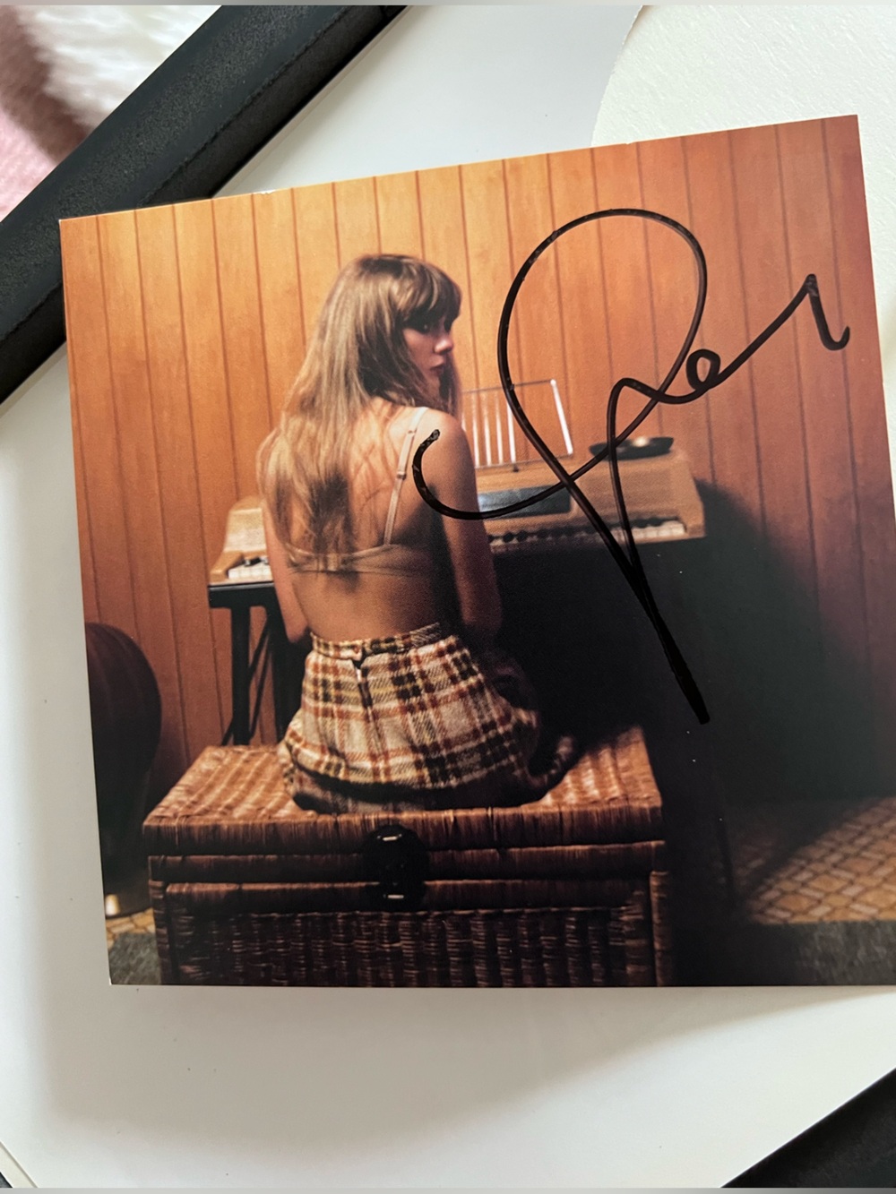 Taylor Swift Midnights: Jade Green Edition w/ Hand Signed Photo